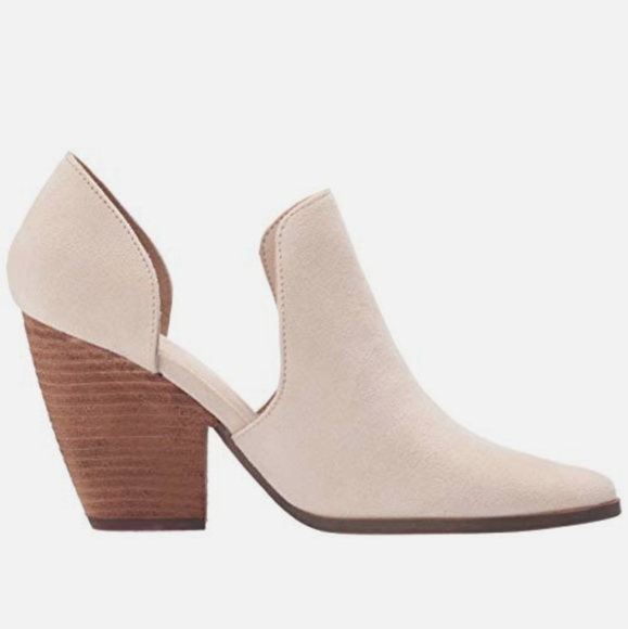 Charles by Charles David White Side Cut Out Bootie - Picture 5 of 6